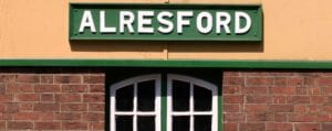 Alresford Station, Hampshire Near Winchester, home of Steele and Co Alresford removals